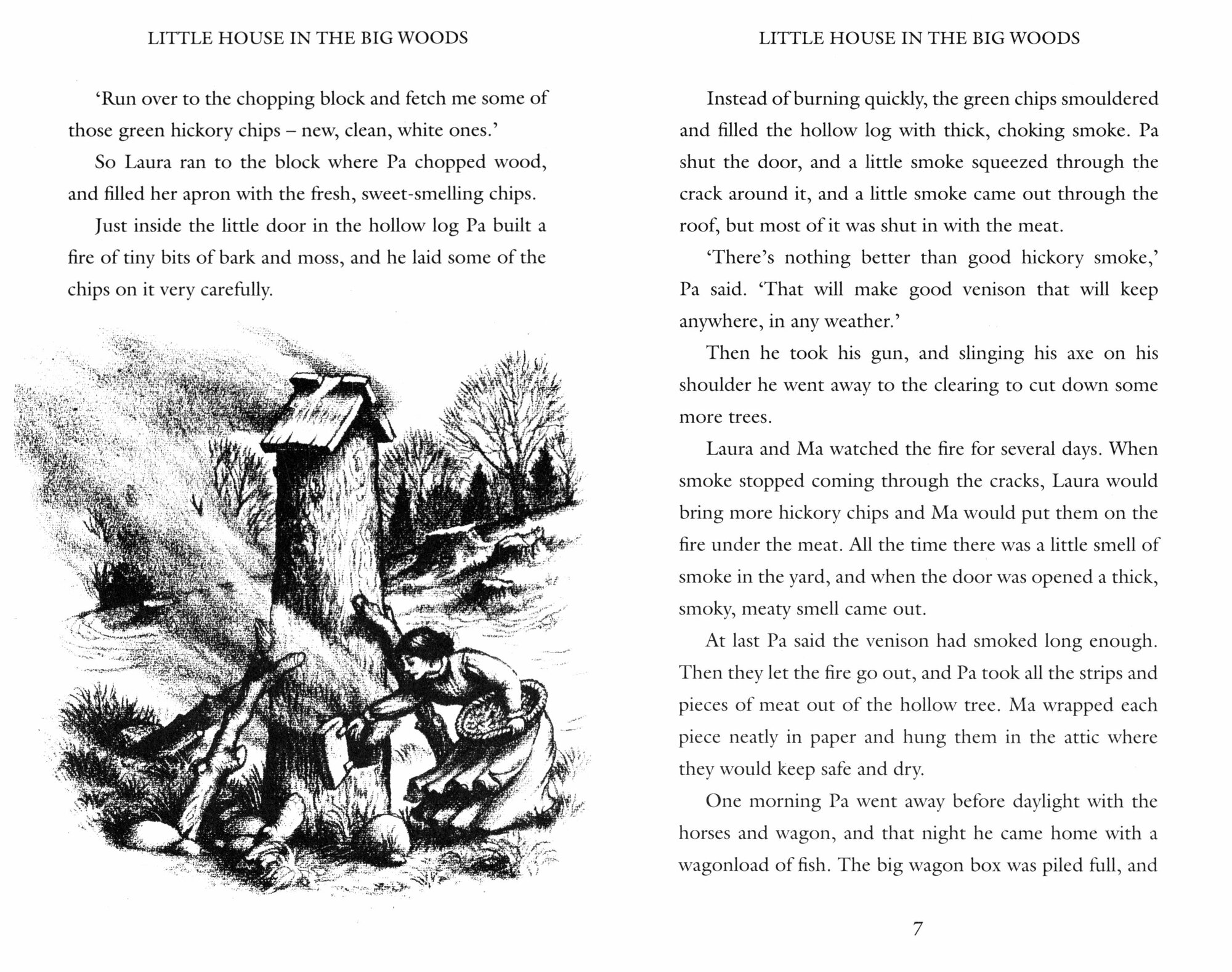 Little House in the Big Woods / Ingalls Wilder Laura / Книга на Английском / Уайлдер Лора Инглз - фото №2
