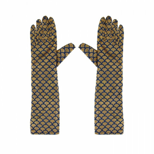Перчатки карнавальные Чешуйка цвета микс карнавальные перчатки сеточка набор 2 шт цвета микс