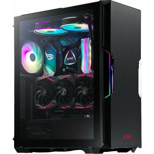 Корпус ADATA XPG STARKER черный Mid-Tower, Micro-ATX, Mini-ITX, Standard-ATX, USB 3.2 Gen1 Type-A adata xpg starker черный mid tower micro atx mini itx standard atx usb 3 2 gen1 type a