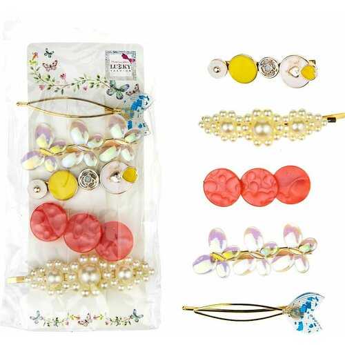 Lukky Fashion набор из 5ти заколок