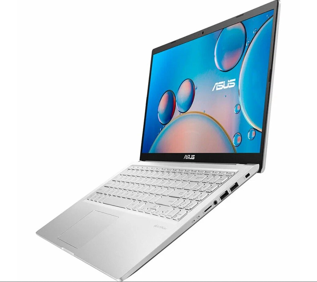 15.6" Ноутбук ASUS A516 1920x1080, Intel Core i7 1065G7 1.3 ГГц, RAM 16 ГБ, DDR4, SSD 512 ГБ, NVIDIA GeForce MX330, DOS, 90NB0SS2-M006B0, серебристый