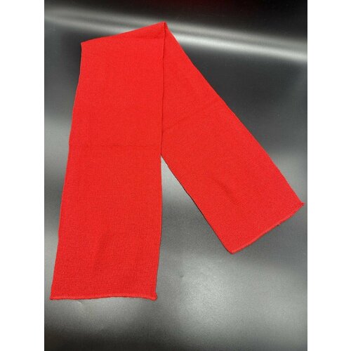 фото Шарф artex,15 см, универсальный, красный