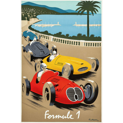 Постер (плакат) «Formula 1» 60x90 см.