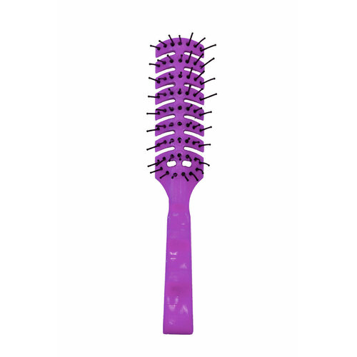 Original Bobby Vent Brush Purple расческа скелетная для волос щетка для укладки волос рыбья кость 396819