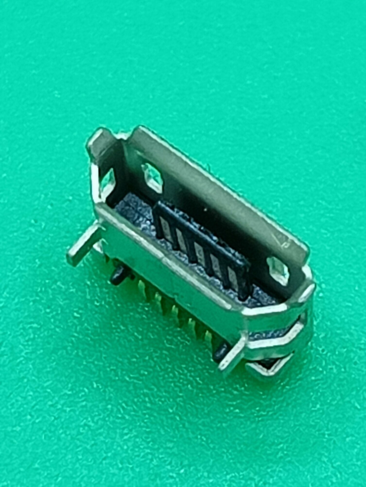 Разъем (гнездо) microUSB 5pin (2 ножки) 2н