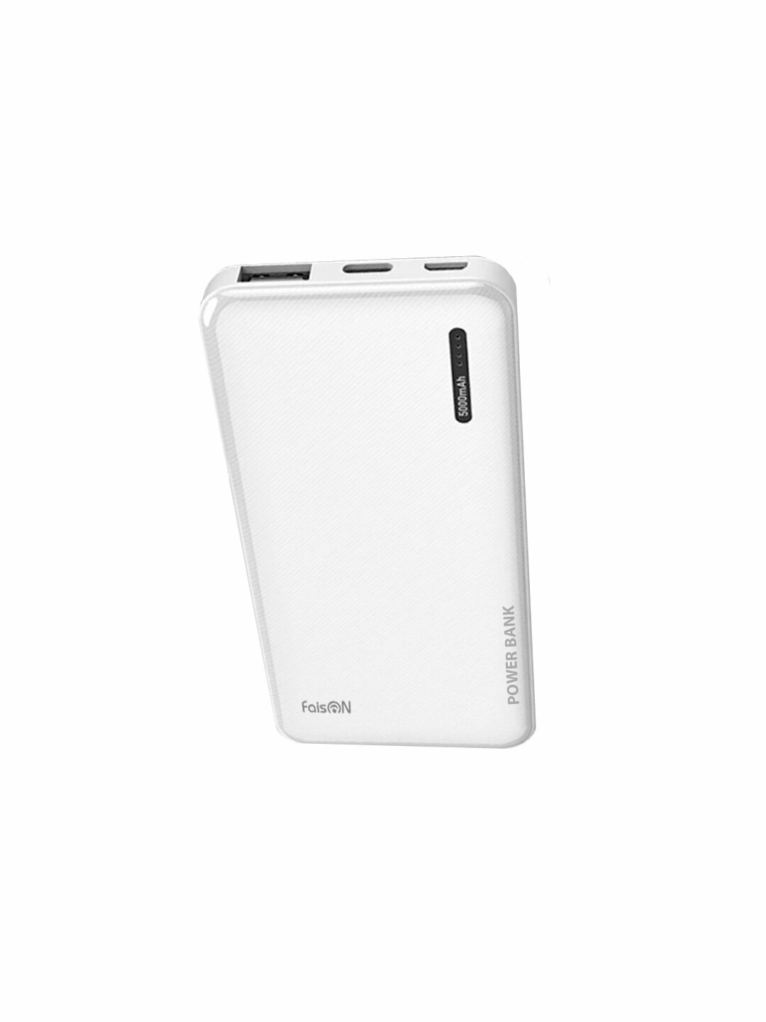 Внешний аккумулятор FaisON PB-05 Elegant 5000mAh белый