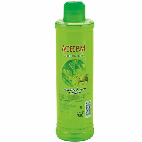 ROMAX Пена для ванн ACHEM Зеленый чай и киви, 1000 г