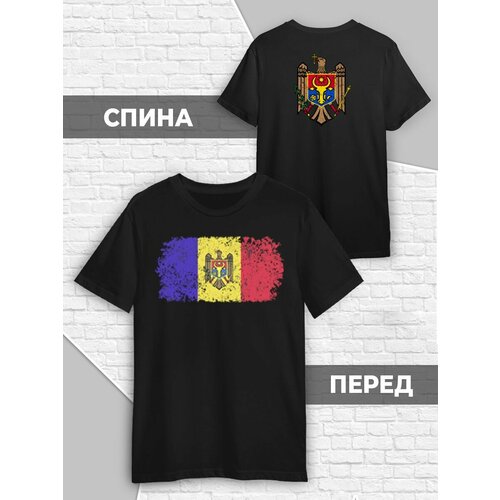 фото Футболка, размер 2xl (52-54), черный printech