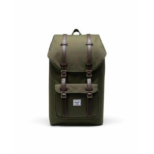 рюкзак herschel little america mid 10020 black chicory coffee Рюкзак Herschel Little America 10014 (Ivy Green/Chicory Coffee 25L)