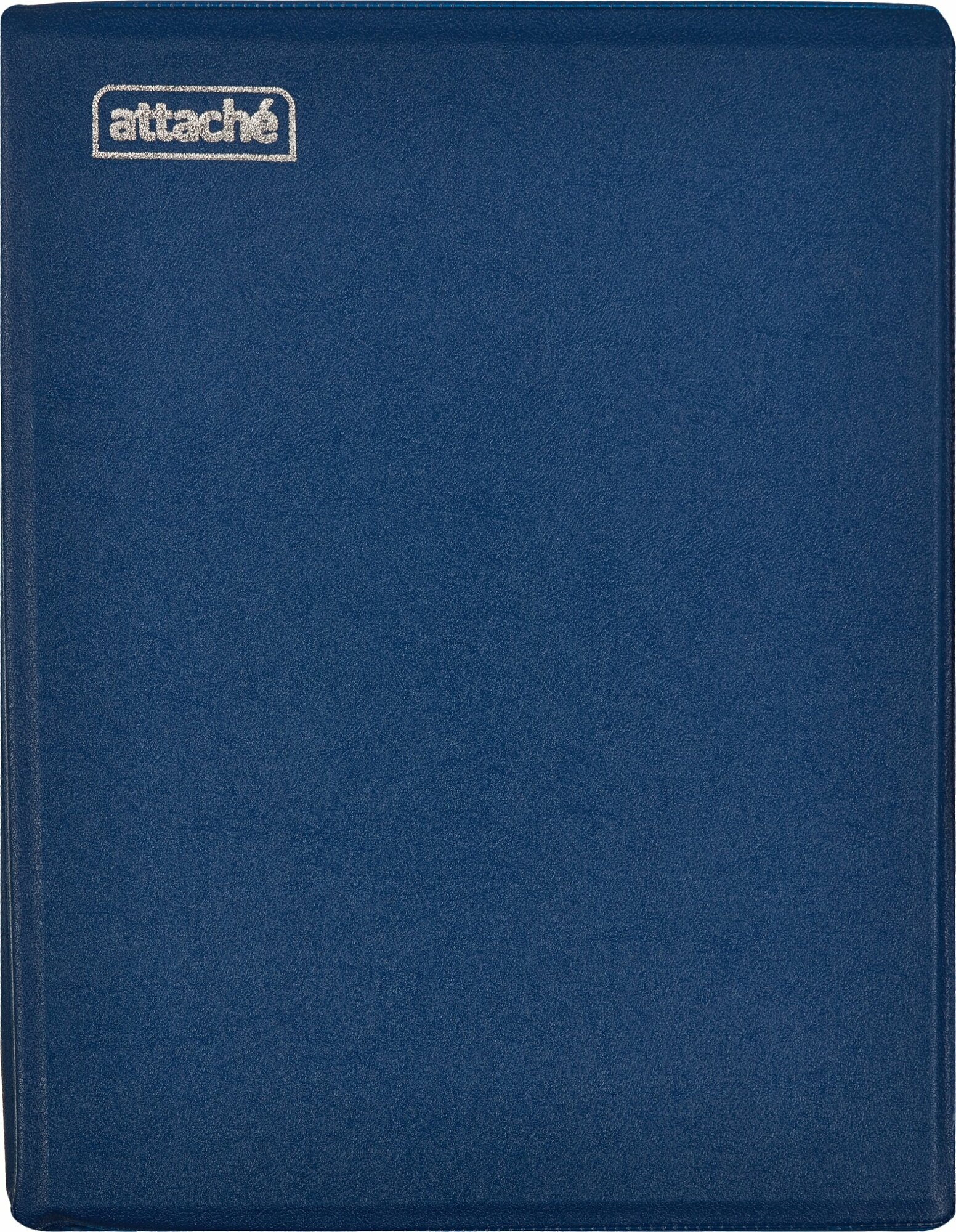 Тетрадь на кольцах Attache, со сменным блоком, А5, 80 листов в клетку, обложка ПВХ, синий
