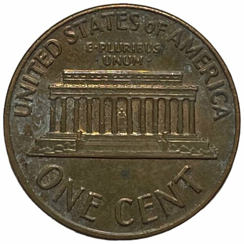 США 1 цент 1969 г. (Memorial Cent, Линкольн) (Лот №2)