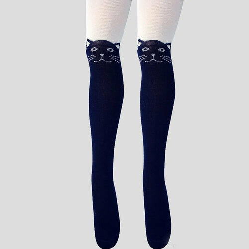 Колготки PARA socks, размер 98/104, синий колготки para socks размер 98 104 бордовый