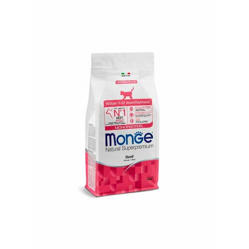 Корм Monge Kitten Monoprotein (Говядина) для кошек