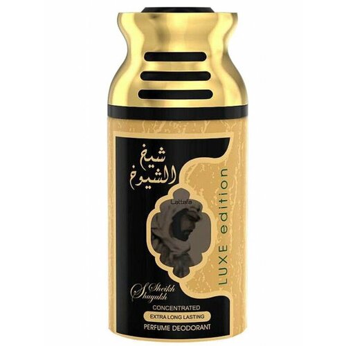Парфюмированный спрей для тела дезодорант SHEIKH AL SHUYUKH LUXE Шейх Аль Шуюх Люкс Lattafa Perfumes 740₽