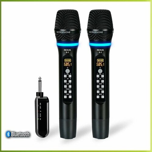 REXUS X-1 - универсальная радиосистема сменные частоты Bluetooth НЧ ВЧ Эхо 1297000₽