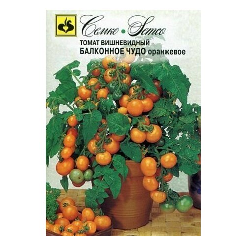 Семена Томат Балконное Чудо (оранжевое) 1 пакетик семена томат балконное чудо оранжевое раннеспелые 0 05 гр