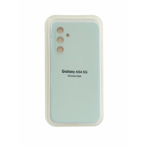 Чехол-накладка для Samsung A546E A54 VEGLAS SILICONE CASE закрытый белый (9)