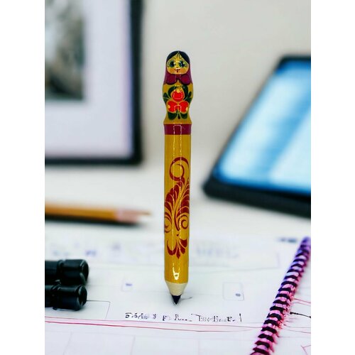 Сувенирный карандаш Матрешка 17,5 см
