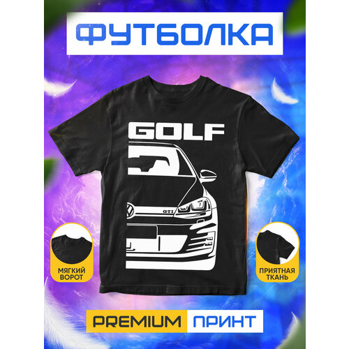 фото Футболка, размер m, черный без бренда