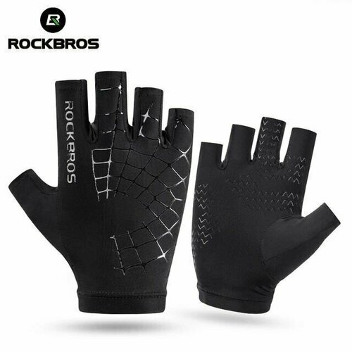 фото Перчатки rockbros, размер m/xl, черный