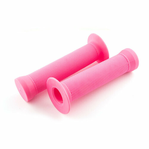 фото Грипсы clarks bmx grip c83 130 мм, защита от проскальзывания, с фланцами цвет: pink clark's