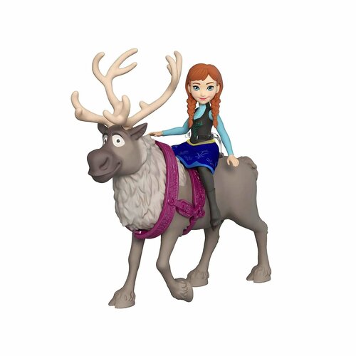 Кукла Disney Frozen Анна и Свен HLX03 кукла mattel disney frozen анна hlw49 голубой