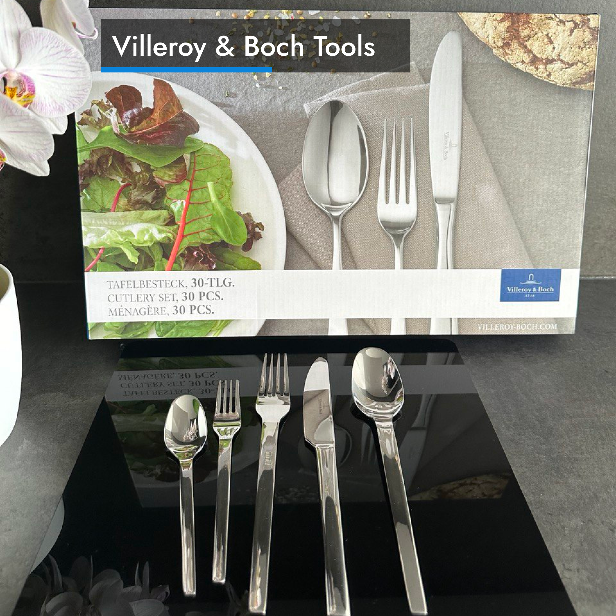 Набор столовых приборов Villeroy & Boch TOOLS - 30 предметов