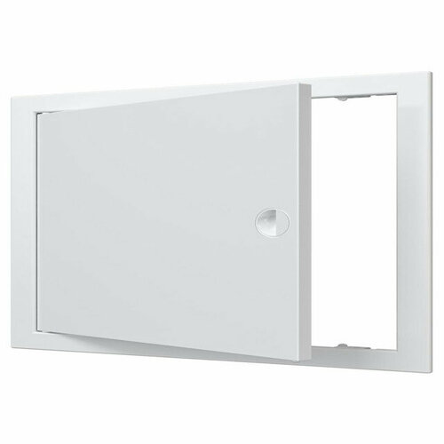 Лючок ревизионный evecs лр 300х300мм с фланцем пластик ручка 1312₽