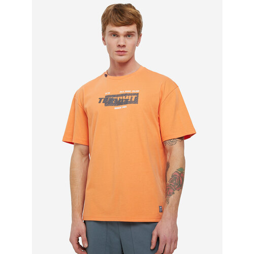 фото Футболка termit, размер 52-54, оранжевый