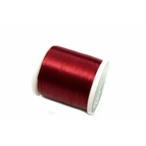 Нить для бисера K.O. Beading Thread, цвет 06RD красный, длина 50м, 100% нейлон, 1030-282, 1шт