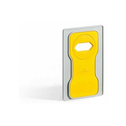 Лоток DURABLE Подставка Varicolor для мобильного телефона 84x134x4.5мм желтый/серый