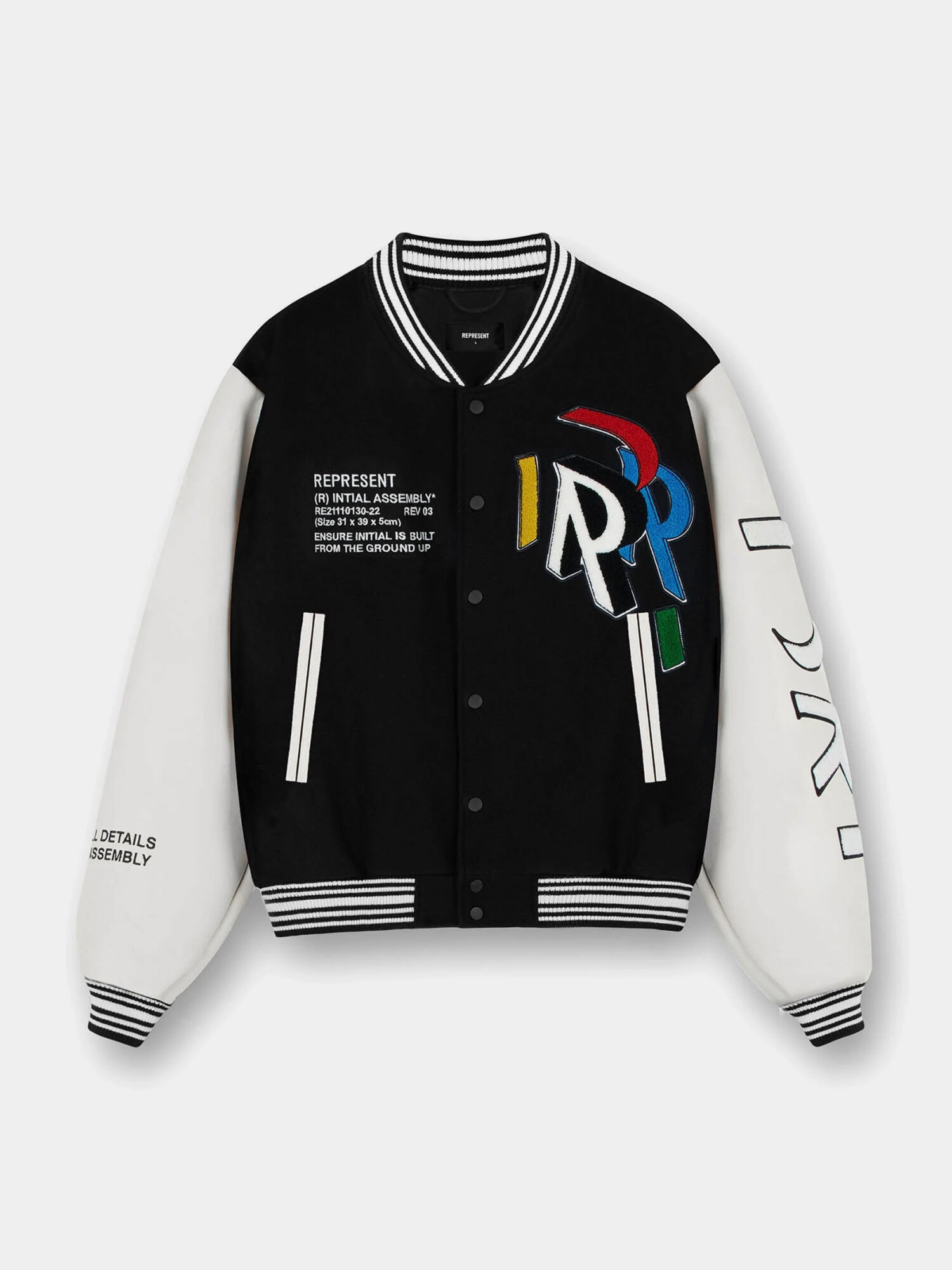 Бомбер Represent Clo Initial Varsity Jacket