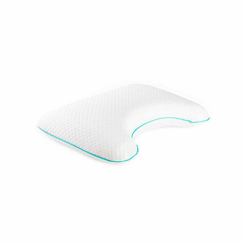 Анатомическая подушка для сна на боку с эффектом памяти Memory Foam 60х40 см