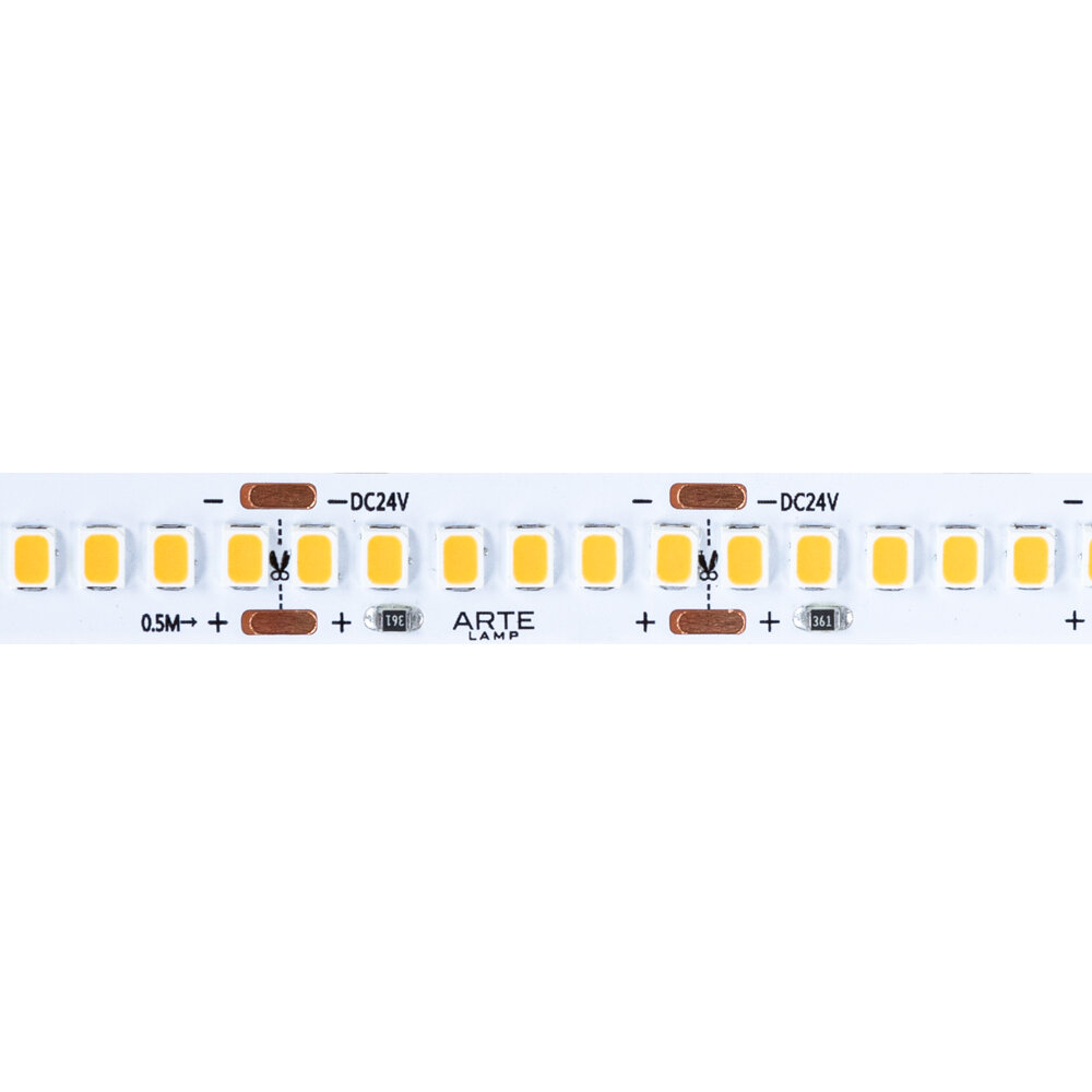 Светодиодная лента 24V 19,2W/m 3000К 5м Arte Lamp TAPE A2424010-01-3K - фотография № 1