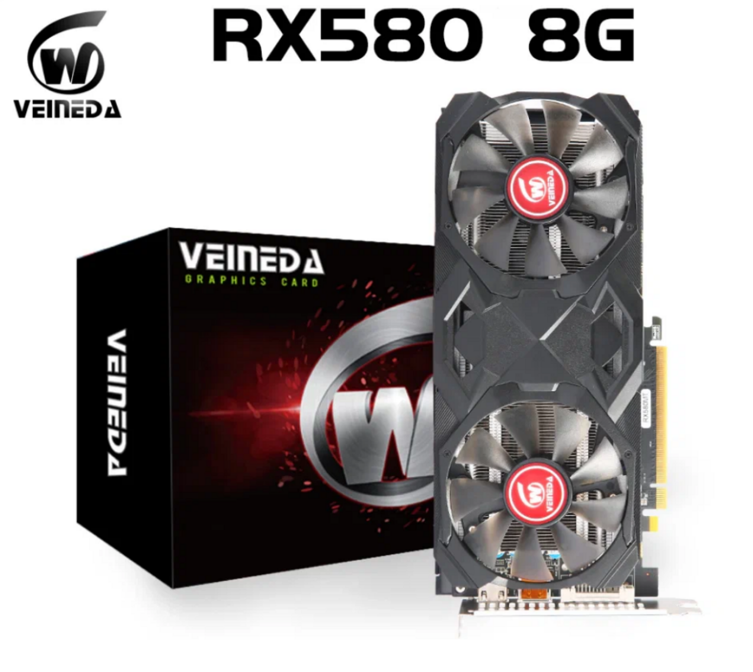 Видеокарта AMD RX 580 2048SP 8Gb GDDR5 256bit