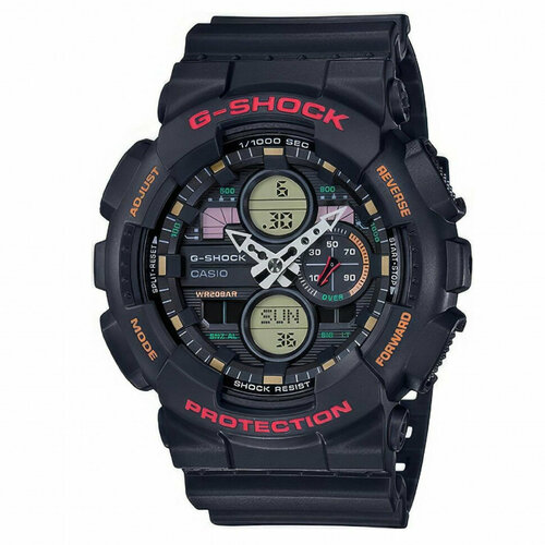 фото Наручные часы casio, черный casio g-shock