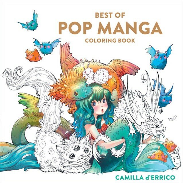 D'Errico, Camilla "Best Of Pop Manga Coloring Book"