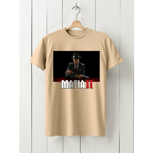 фото Футболка hypnotica, размер 2xs, бежевый