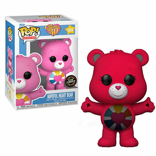 Фигурка Funko POP! Мишка Надежное сердце (Hopeful Heart Bear) #1204 (Chase) Светящийся новая оригинальная цельный карточка luffy zoro аниме фигурка flash ssr ограниченная бронзовая роскошная коллекционная серия карт