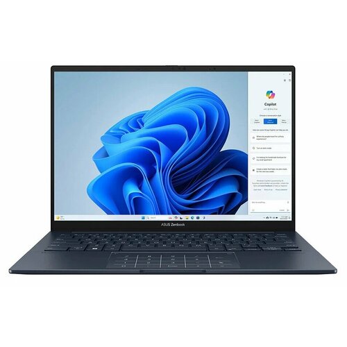 Ноутбук Asus ZENBOOK 14 OLED UX3405Ma-PP239W 90NB11R1-M00AB0 Core Ultra 7 3800 MHz 155H16384Mb1024 Gb SSD142880x1800Win 11 Home 15320000₽