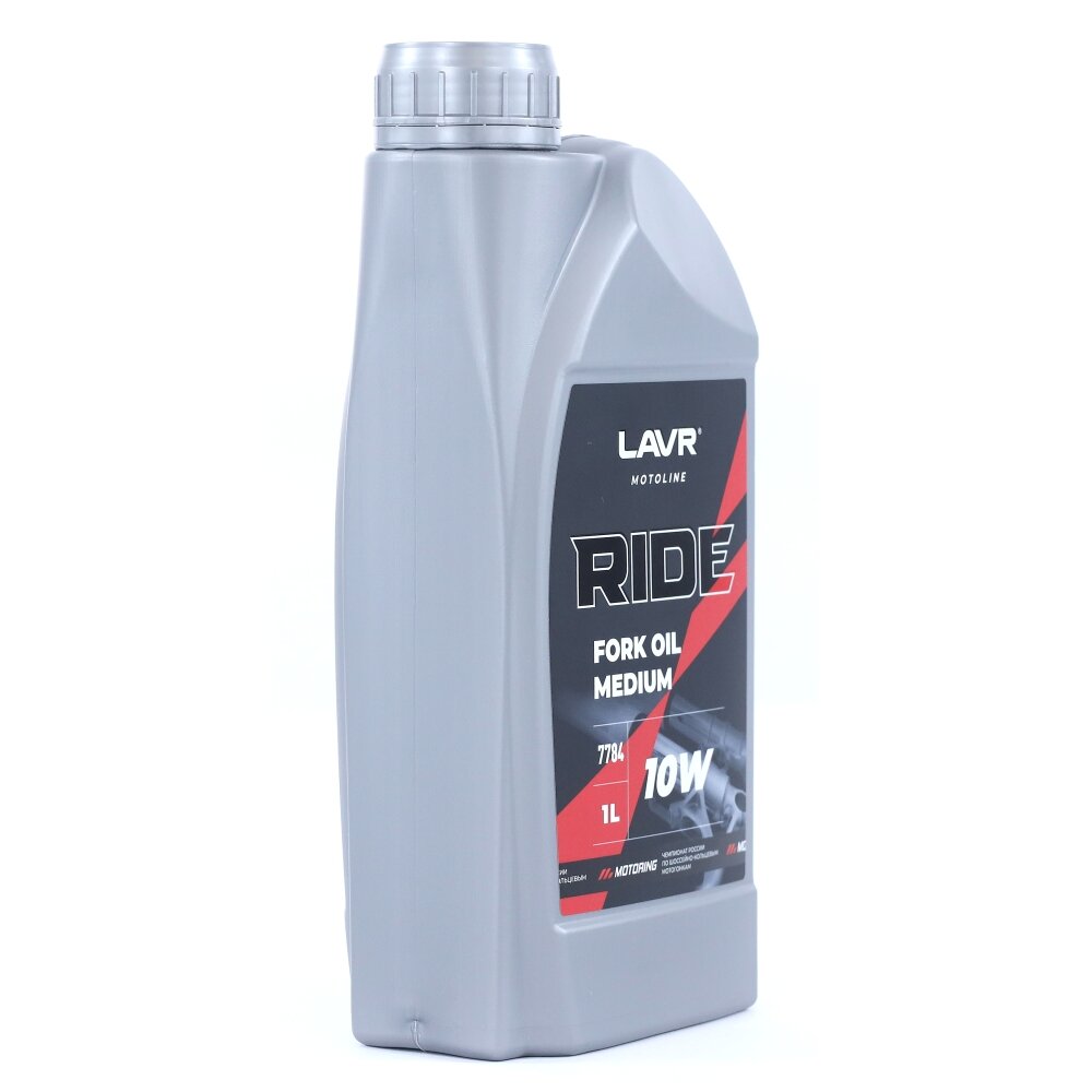 Масло вилочное LAVR MOTO RIDE Fork oil 10W, 1 л