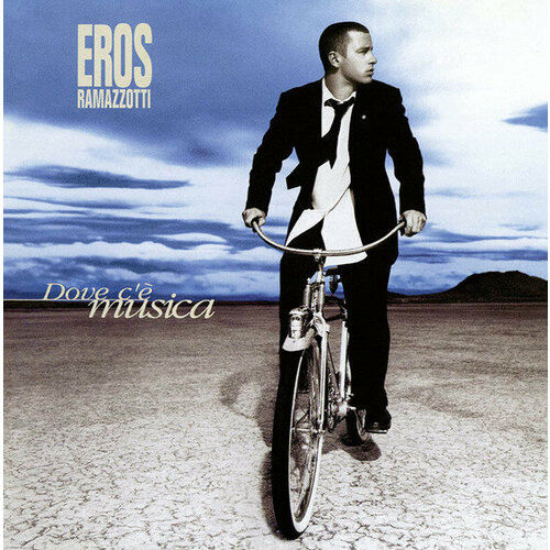 виниловая пластинка eros ramazzotti dove c e musica italian version blue 2lp Виниловая пластинка Eros Ramazzotti / Dove c'e musica (Blue Vinyl)(2LP)