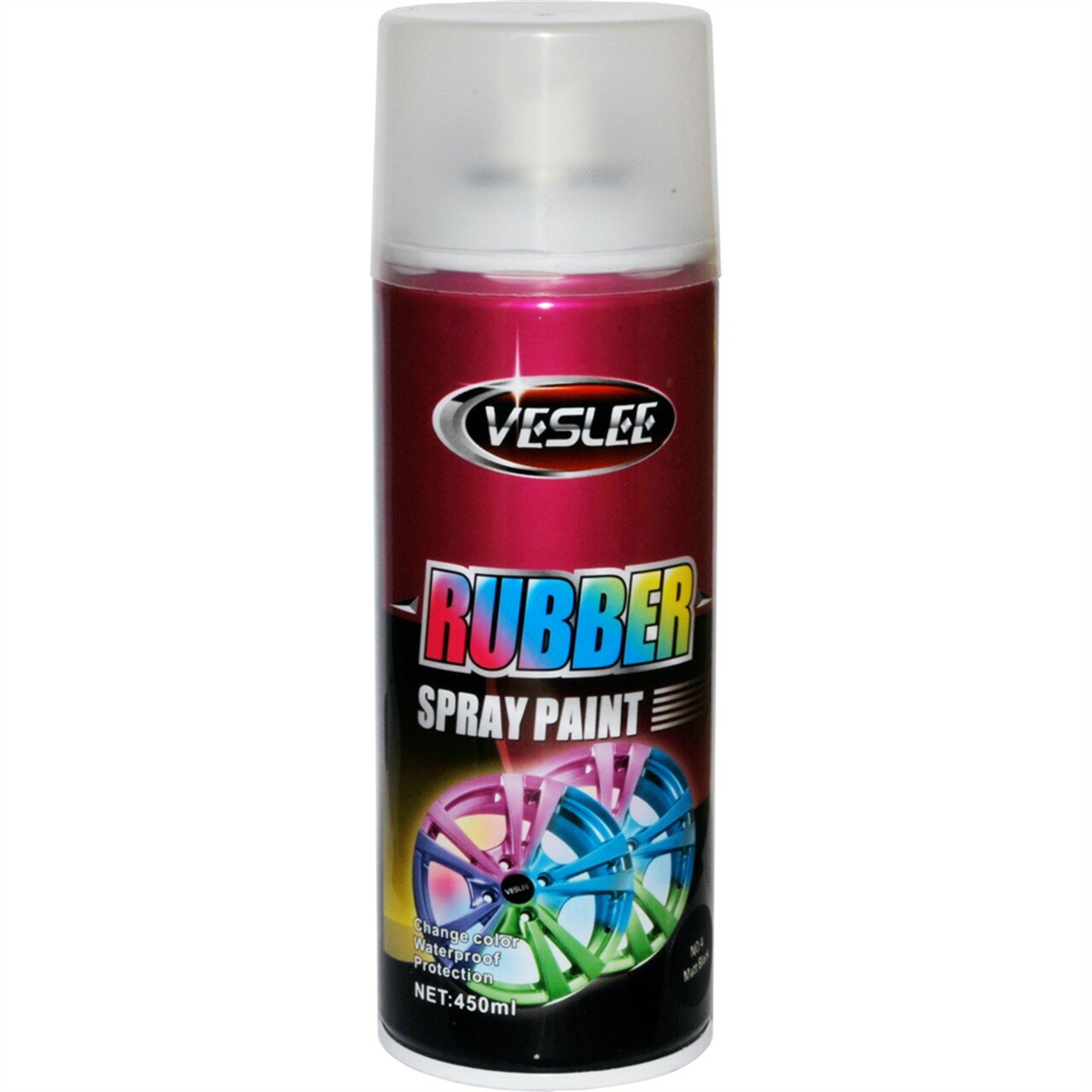 Жидкая резина Veslee Rubber Spray Paint Fluorescent Blue, 450 мл