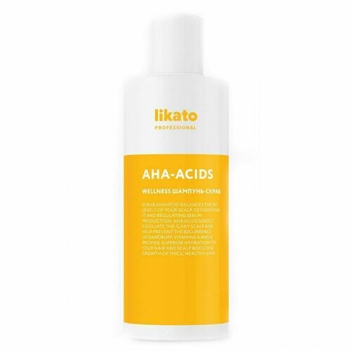 likato likato шампунь скраб для тонких жирных волос wellness Likato Шампунь-скраб для тонких, жирных волос / Wellness, 250 мл