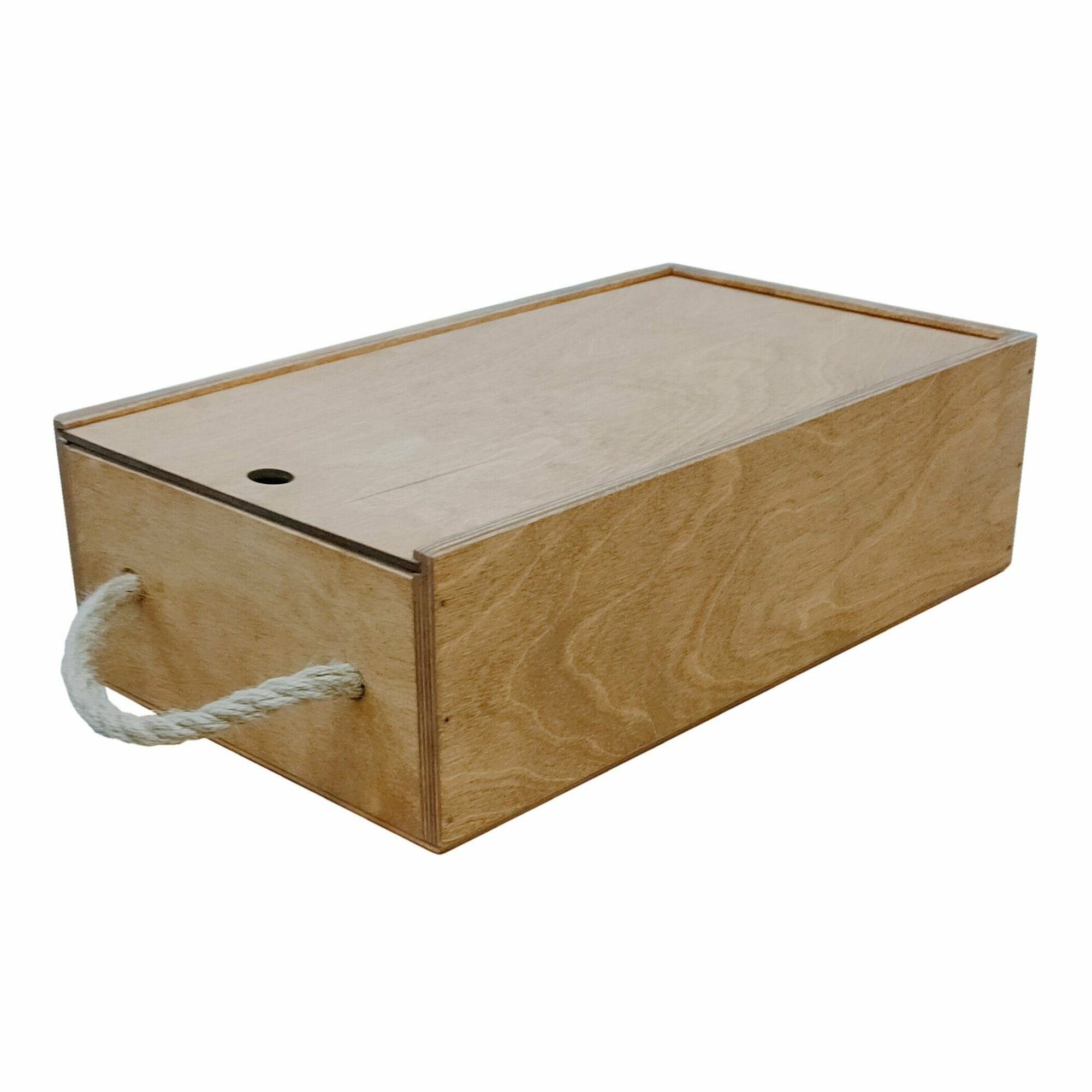 Ящик для хранения ZELwoodBOX, 35,5х20х11,5 см, дуб коньяк