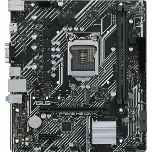 Материнская плата Asus PRIME H510M-K s1200 2xDDR4 mATX VGA+HDMI, 1635835