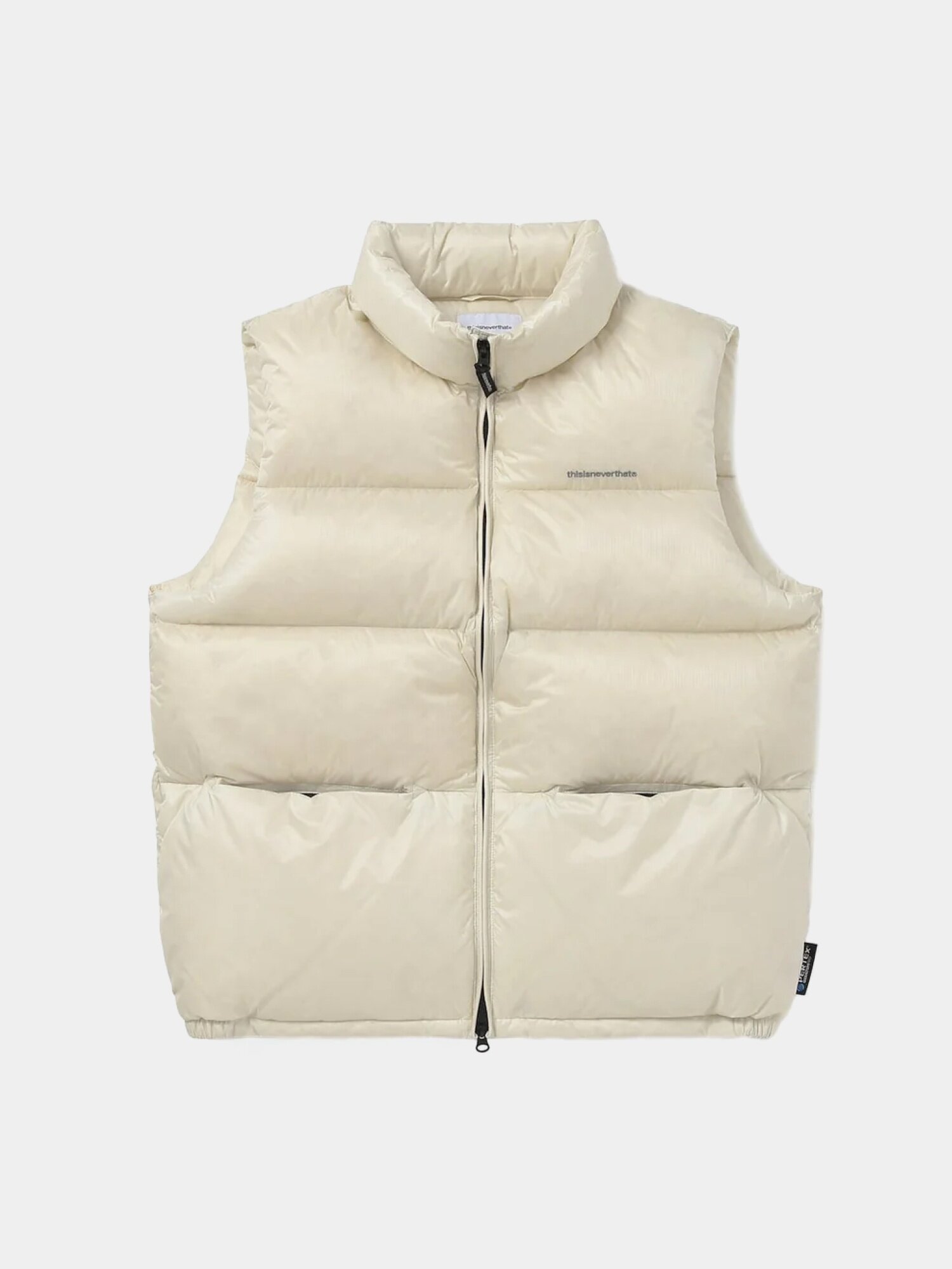 Жилет thisisneverthat PERTEX® T Down Vest, цвет слоновая кость