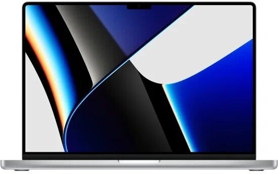 Ноутбук Apple MacBook Pro 16 MMQW3 2021, M1, 10-Сore, 32-Core GPU, 64 ГБ /4 ТБ, Silver