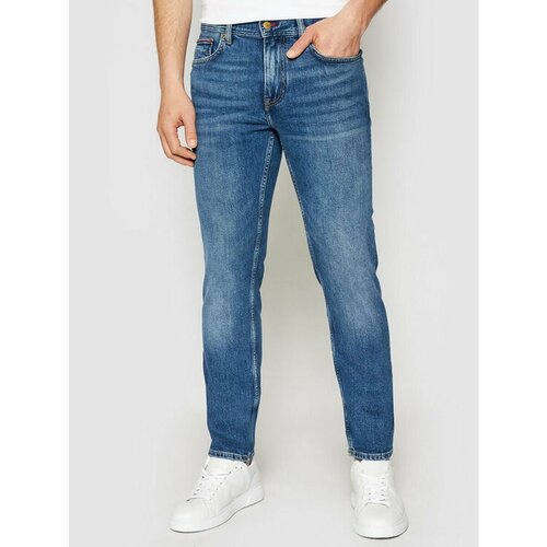 Джинсы TOMMY HILFIGER, размер 34/34 [JEANS], синий джинсы tommy jeans размер 34 34 синий