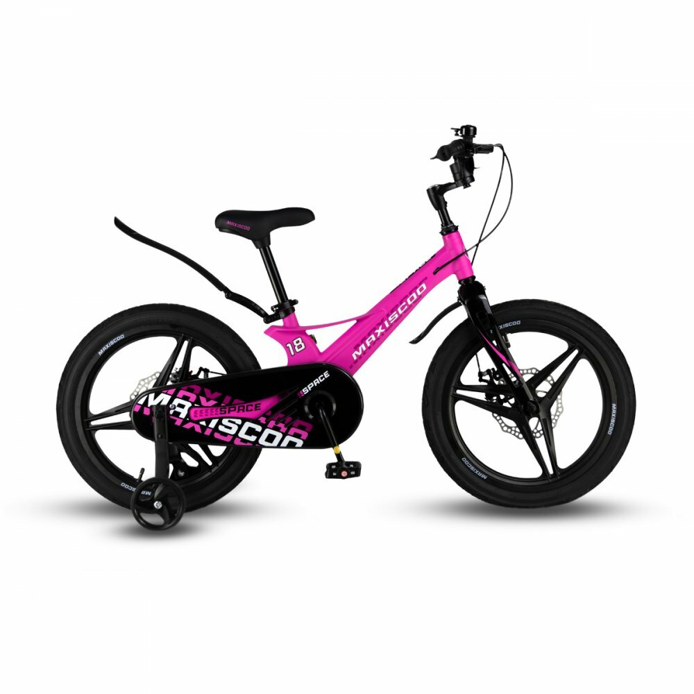Велосипед MAXISCOO Space Делюкс-18"-24г. (10" / розовый матовый (MSC-S1832D) )